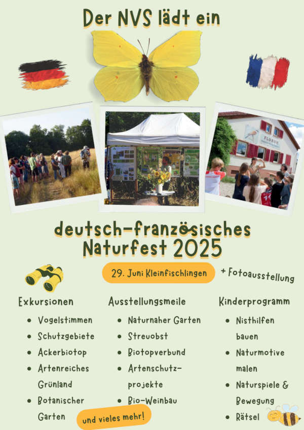 Deutsch-französisches Naturfest im Juni 2025 in Kleinfischlingen