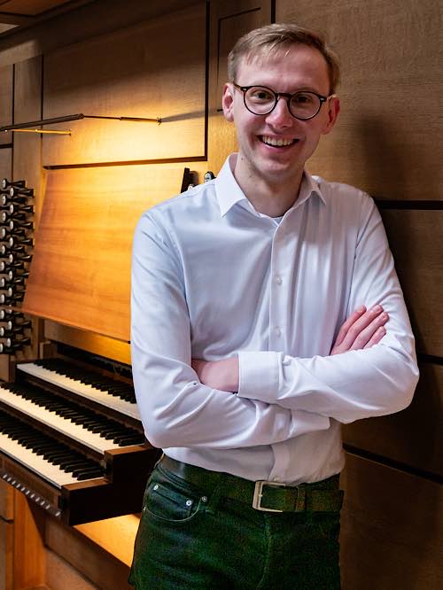 Frederic Beaupoil, Assistent der Dommusik Speyer (Foto: Dommusik Speyer)