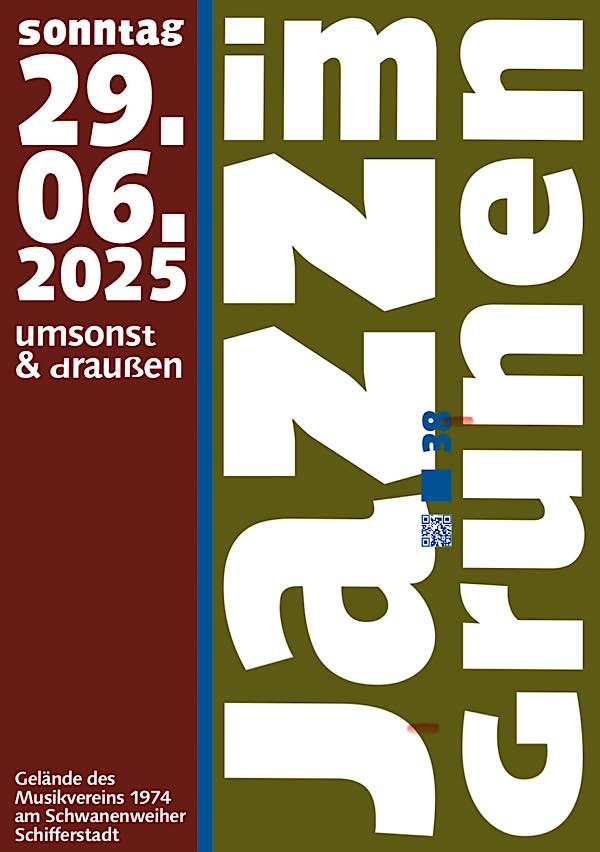 Musikverein 1974 Schifferstadt veranstaltet „38. Jazz im Grünen“ im Juni 2025