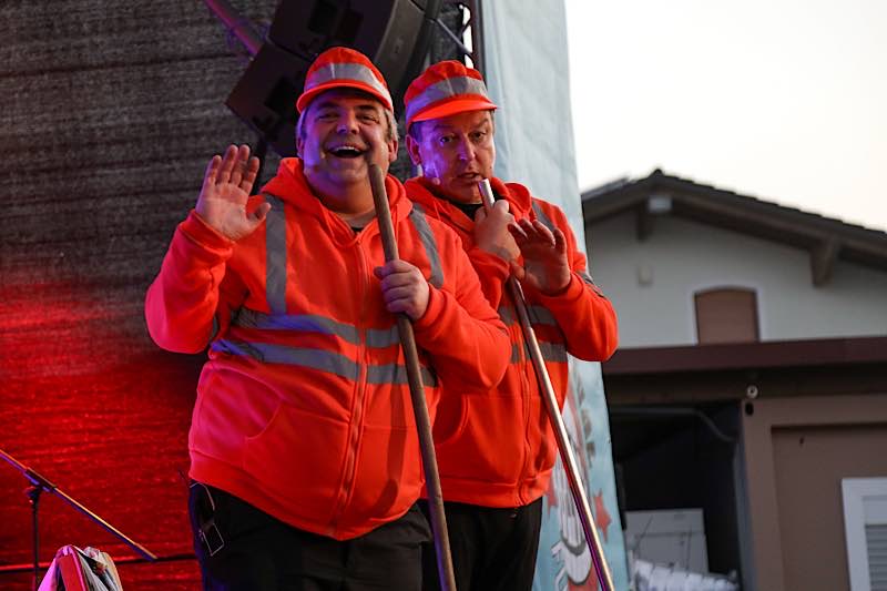 René Weintz mit Götz Valter (Foto: Sabrina Doll)