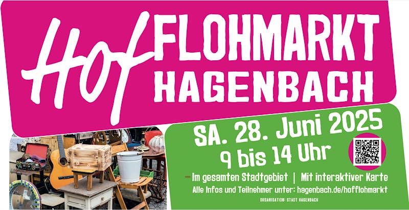 Hofflohmarktbanner (Quelle: Stadt Hagenbach)