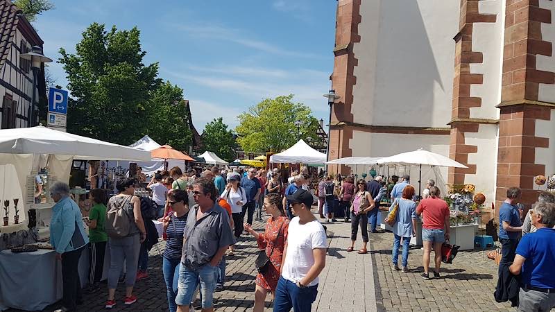 Keramikmarkt (Foto: Wirtschaftsraum Kandel)