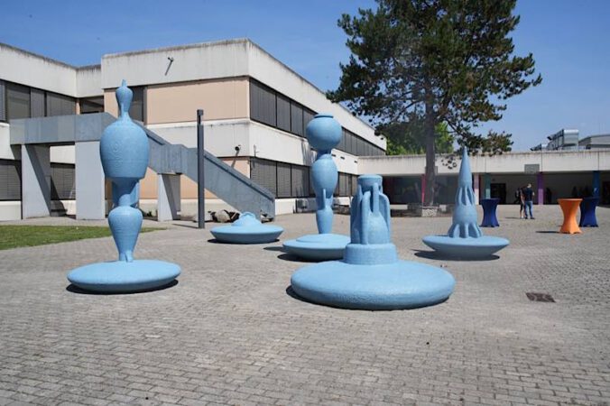 Das Kunstwerk von Christian Odzuck (Foto: Kreisverwaltung Germersheim)