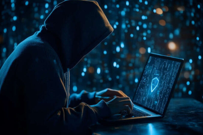 Symbolbild Hacker digitale Kriminalität (Foto: Pixabay/TungArt7)