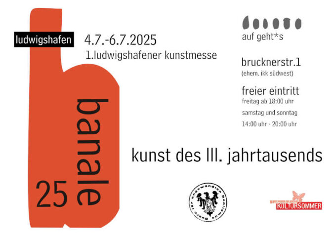 "Banale 25" - die erste Ludwigshafener Kunstmesse im Juli 2025