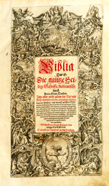 Neustadter Bibel (Foto: Pfalzbibliothek)