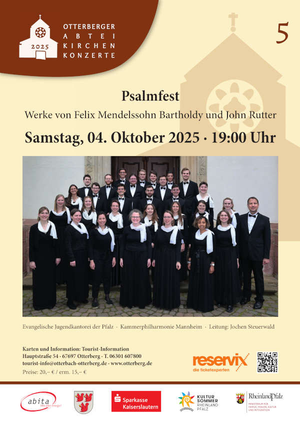 Psalmfest im Oktober 2025 in Otterberg
