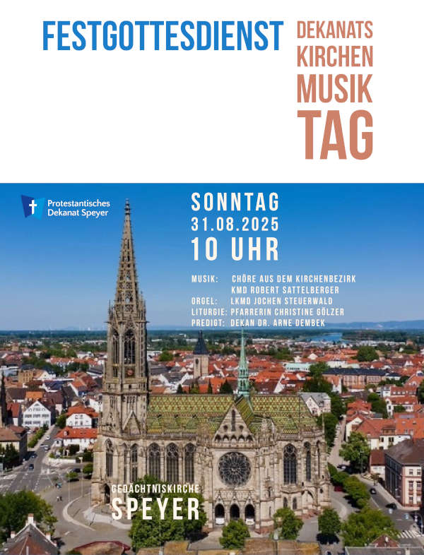 Festgottesdienst zum Dekanatskirchenmusiktag Speyer im August 2025