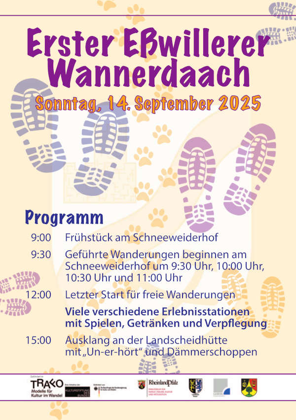 Erster Eßwillerer Wannerdaach im September 2025