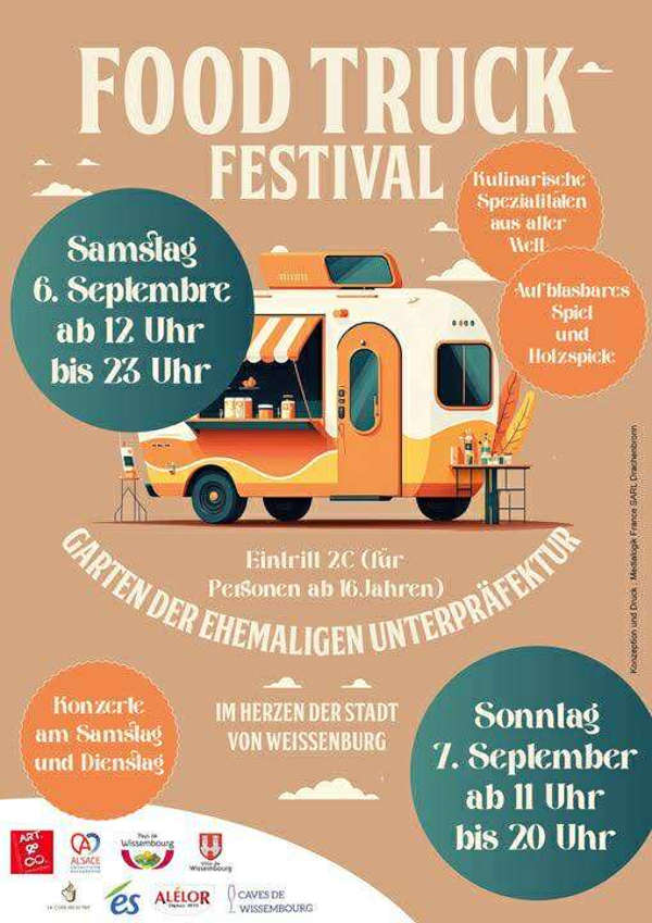 Food Truck Festival im September 2025 in Wissembourg