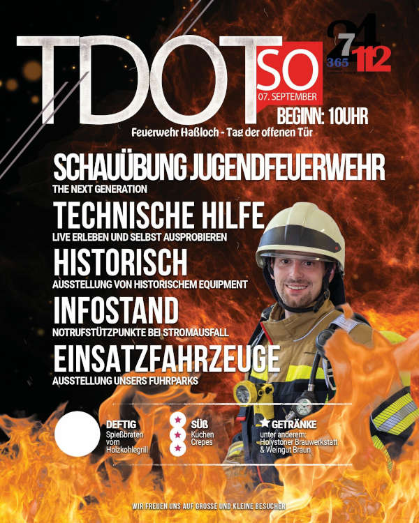 Tag der offenen Tür im September 2025 bei der Feuerwehr Haßloch