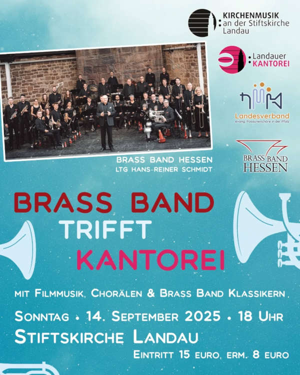 Brass Band Hessen im September 2025 in Landau