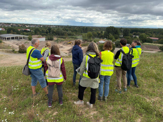 Baustellenführung im LGS-Gelände (Foto: LGS27)