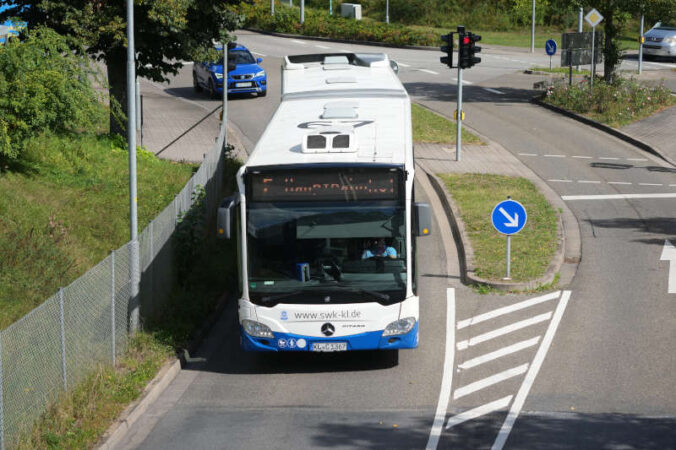 Bus der Stadtwerke KL (Foto: Holger Knecht)
