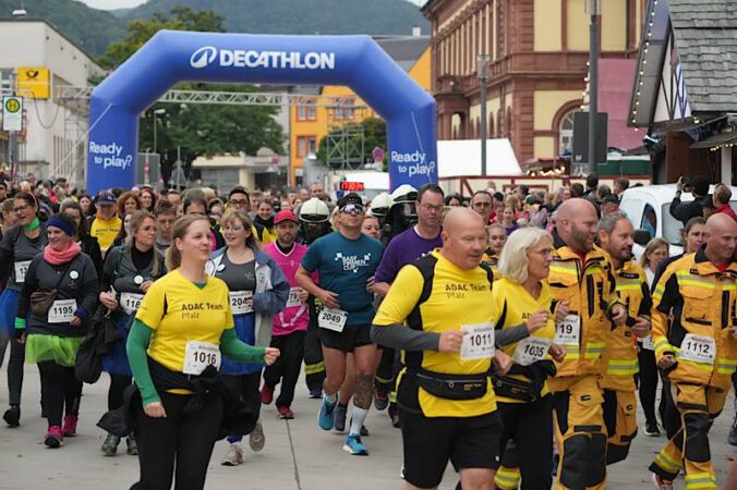 Impression vom Firmenlauf (Foto: Holger Knecht)