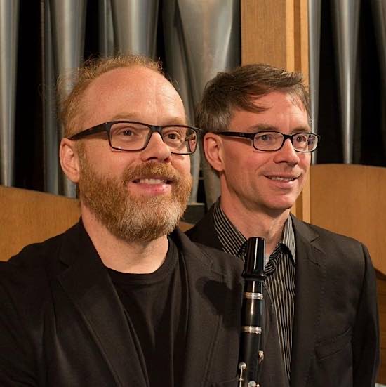 Christian Wolf (Klarinette) und Daniel Wolf (Orgel) (Foto: Wolf/privat)