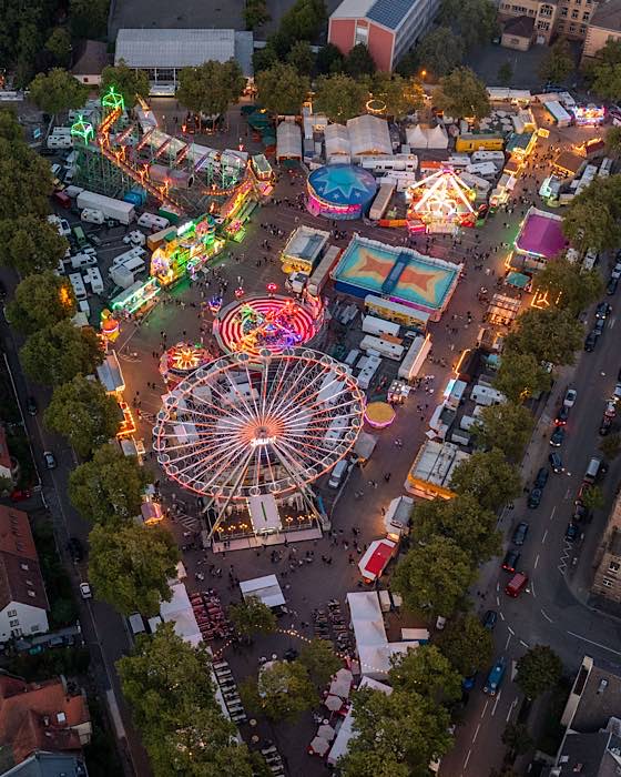 Landauer Herbstmarkt auf dem Alten Meßplatz (Foto: pfalzvision/Alexander Martin)