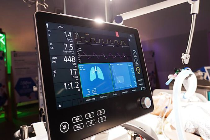 Ein Highlight beim zweiten Gesundheitstag im 42: Ein echtes Intensivbett aus dem Westpfalz-Klinikum Kaiserslautern (Foto: Westpfalz-Klinikum Kaiserslautern)