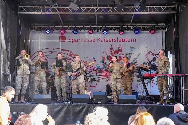 Die Ambassadors der USAFE Band