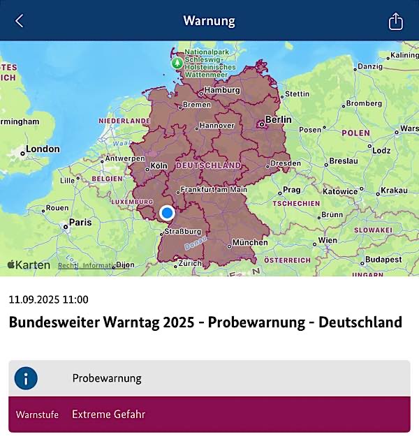 Bundesweiter Warntag