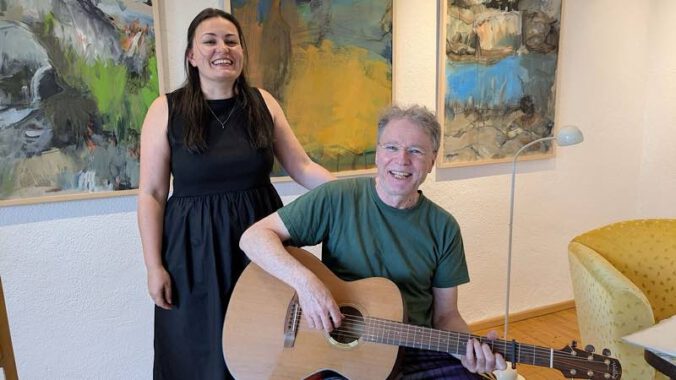 Katharina Dück und Heribert Hansen (Quelle: Weinstraßenatelier)