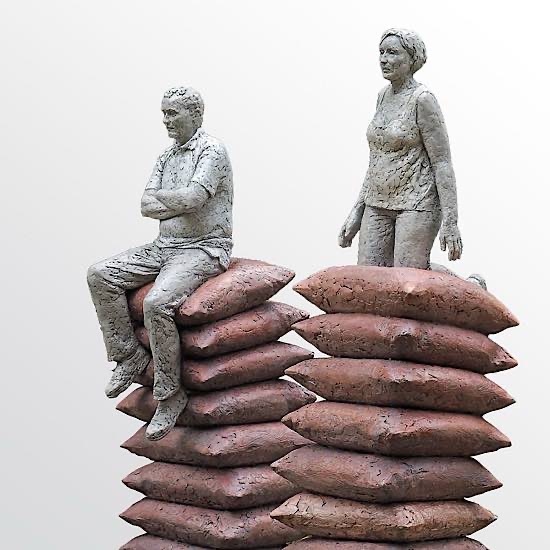 ein Exponat von Birgit Feil aus Leonberg (Quelle: Südpfälzische Kunstgilde)