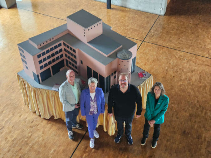 Modell des Pfalztheaters (Foto: Stadt Kaiserslautern)