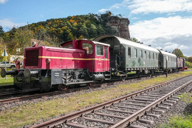 Der Köf-Express in Dahn (Foto: Holger Knecht)