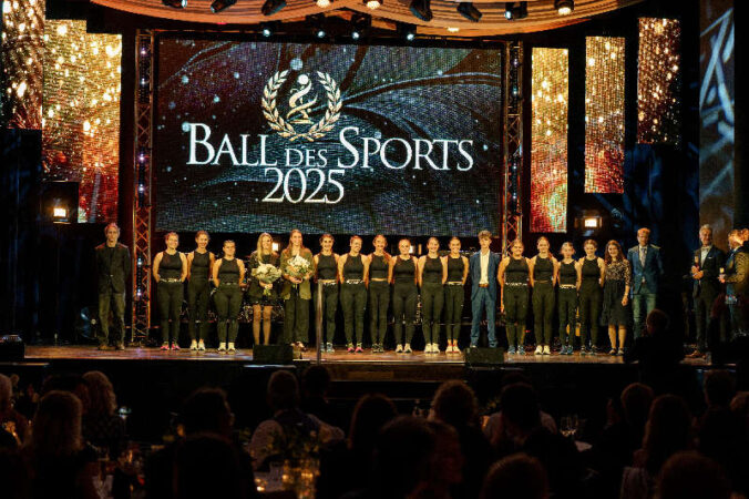 Ehrung beim Ball des Sports 2025 (Foto: Blickwinkel Burgard)