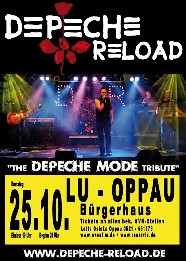DEPECHE RELOAD im Oktober 2025 in Ludwigshafen