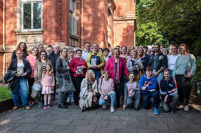 Mitwirkende bei der Kalendervorstellung (Foto: Stadt Speyer)