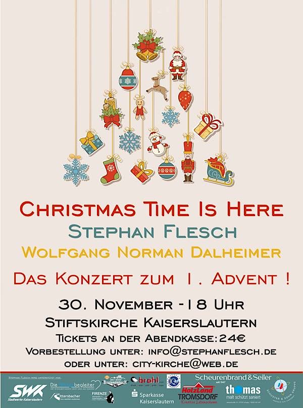 „Christmas Time Is Here“ im November 2025 in Kaiserslautern