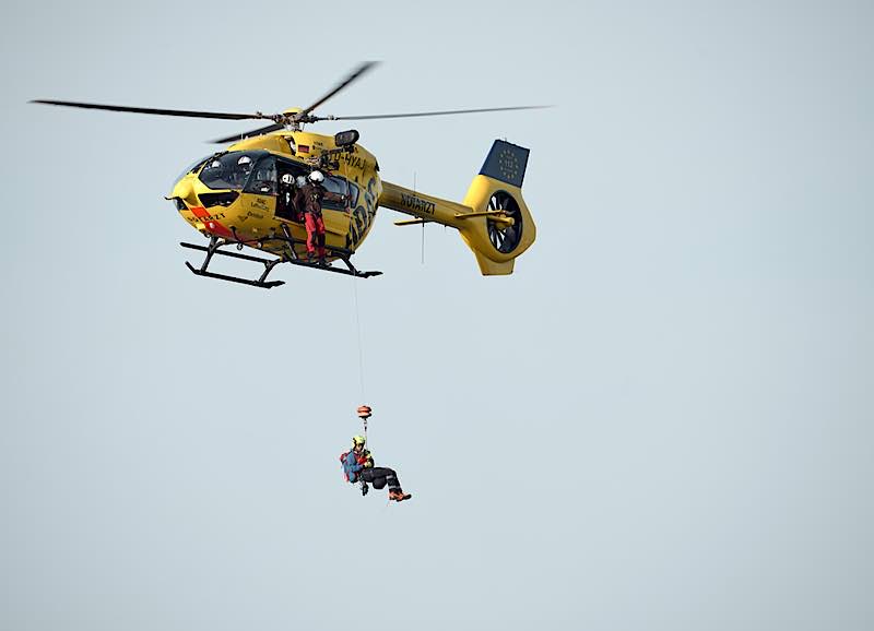 Windentraining ADAC Luftrettung (Foto: ADAC Luftrettung / Thomas Frey)