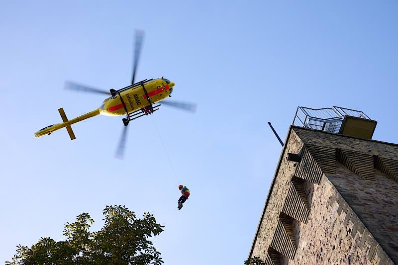 Windentraining ADAC Luftrettung (Foto: ADAC Luftrettung / Thomas Frey)