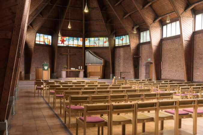Die Protestantische Melanchthonkirche in Ludwigshafen-Mitte (Foto: Prot. Dekanat LU/Wagner)