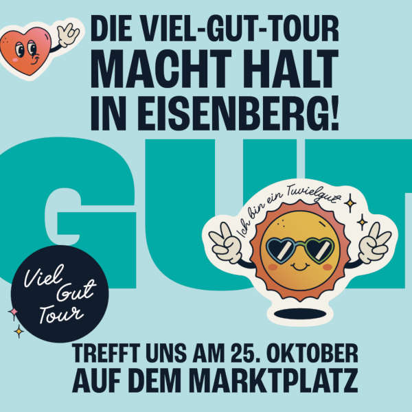 PHINEO Viel-Gut-Tour macht im Oktober 2025 Halt in Eisenberg – gemeinsam für das Ehrenamt