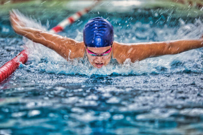 Nikolausschwimmen (Quelle: Stadtholding Landau in der Pfalz GmbH, Fotografie Britta Hoff)