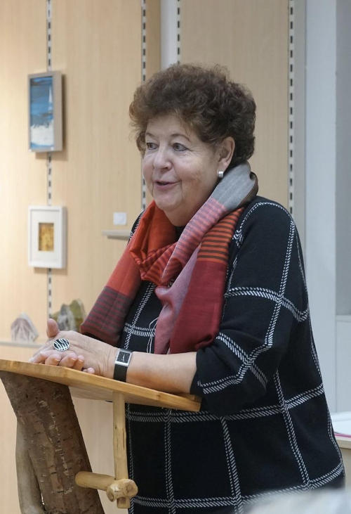 Monika Cirica-Schneider – Über ein Jahrzehnt Präsidentin der Südpfälzischen Kunstgilde (Quelle: Südpfälzische Kunstgilde)