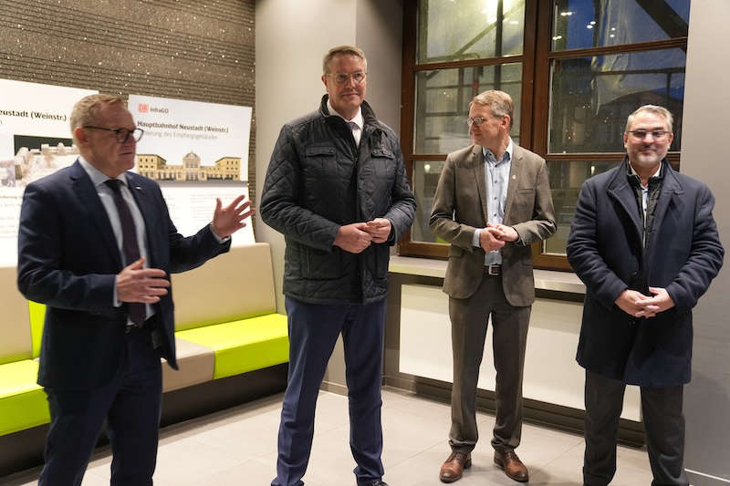 v.l.: Stefan Schwinn, Alexander Schweitzer, Bernhard Adams und Marc Weigel (Foto: Holger Knecht)