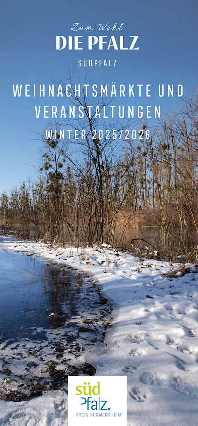 Neuer Flyer „Weihnachtsmärkte & Veranstaltungen – Winter 2025/2026“ im Landkreis Germersheim ab sofort erhältlich