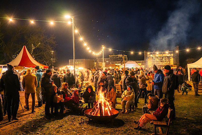 Ein ganz besonderer Waldweihnachtsmarkt (Foto: Landesforsten.RLP.de / L.Wittmer)