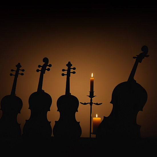 Konzert bei Kerzenschein (Foto: IC Strings)