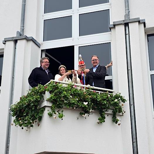 Rathaussturm 2025 (Foto: Gemeindeverwaltung Haßloch)