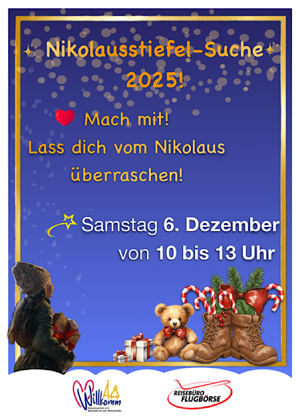 Nikolausstiefel-Suche 2025 – Neustadts Innenstadt in Vorweihnachtsstimmung