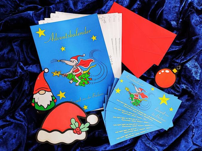 Der Adventskalender für Grundschulklassen enthält für jeden Schultag bis Weihnachten ein Vorlesekapitel und ein Rätsel. (Quelle: Stadt Landau)