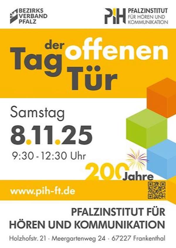 Tag der offenen Tür im November 2025 am Pfalzinstitut für Hören und Kommunikation in Frankenthal