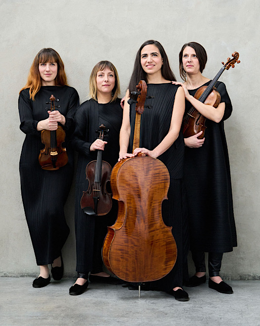 Streichquartett Quatuor Zaïde (Foto: Kaupo Kikkas)