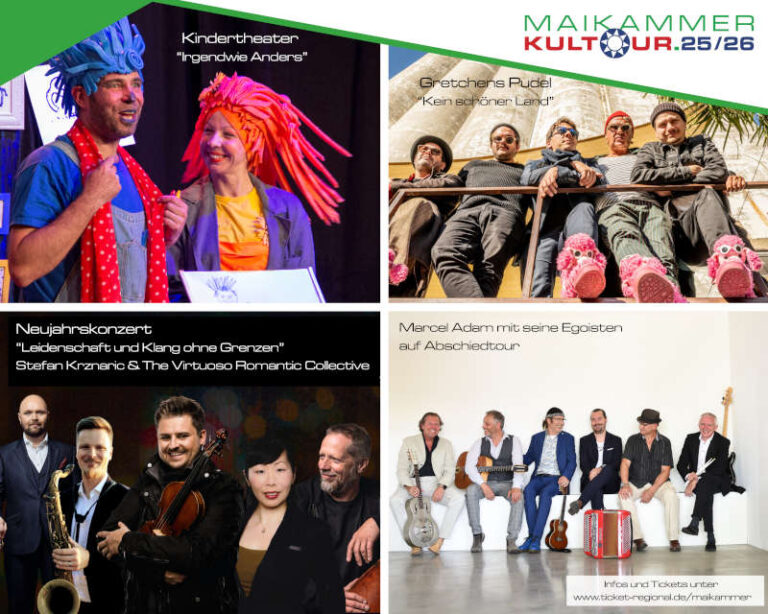 Kulturprogramm 2025/26 (Quelle: Touristinformation Maikammer)