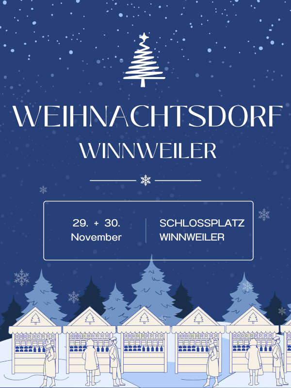 Winnweilerer Weihnachtsmarkt im November 2025