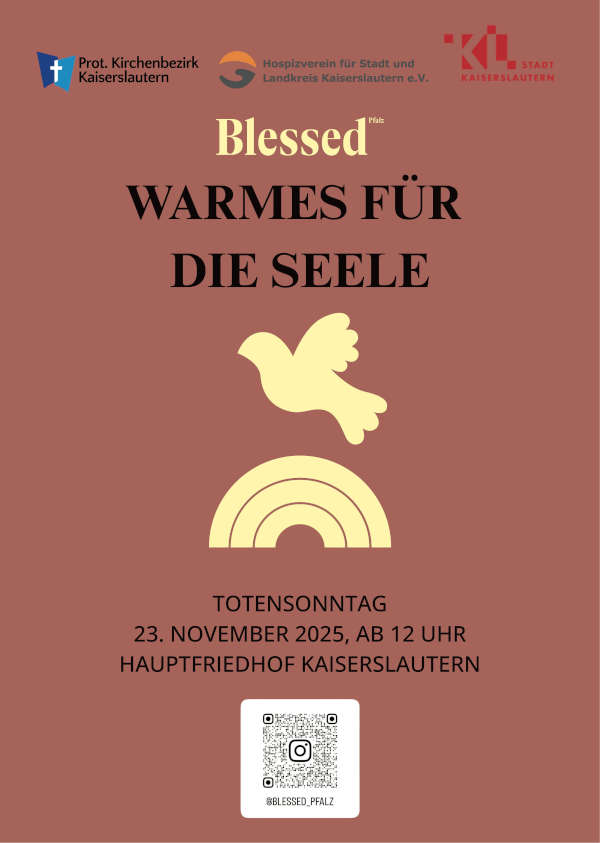 „Warmes für die Seele“ am Totensonntag im November 2025 in Kaiserslautern